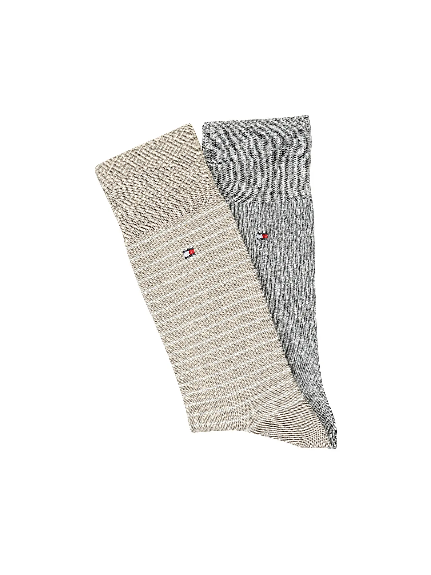 TOMMY HILFIGER | Socken 2-er Pkg. dark navy | beige